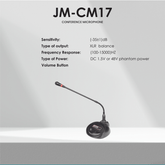Clarion JM-CM17 Conference Microphone - Taal Musicals